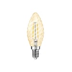 Nasc dimbar vriden LED kronljus amber 2200K 100lm E14 2W