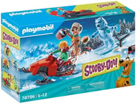 PLAYMOBIL 70706 SCOOBY-DOO! ÉCHAPPEMENT DU FANTÔME DES NEIGES