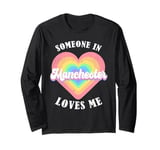 Someone In Manchester Loves Me City Heart Long Sleeve T-Shirt