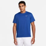 Nike Dri-FIT UV Miler T-shirt Kortärmad Silver/Grön för Löpning - Handla nu på Loparshop.se!