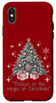 iPhone X/XS Believe in the magic of Christmas, Tree Case