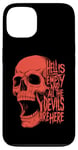 iPhone 13 Hell is Empty And All The Devils Are Here Shakespeare Skull Case