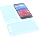 Bag for Archos Core 55 phone case protection cover TPU rubber case Blue