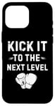 Coque pour iPhone 16 Pro Max Kick It To The Next Level Kick boxing Arts Martiaux Passion