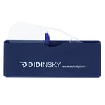 Didinsky Lunette Loupe sans Branche pour hommes et femmes. Lunettes de vue pour hommes et femmes vintage pour presbyte. Indigo +2.5 – POMPIDOU