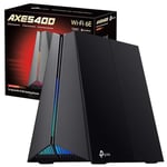 AXE5400 Tri-Band Wi-Fi 6E Gaming Router, Prioritise game applications and devices, accelerate by GPN, Ultra-Fast Speed, High Capacity Connections, Beamforming Technology, Robust Security(Archer GXE75)