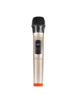 Puluz Wireless dynamic microphone UHF PU628J 3.5mm (gold)