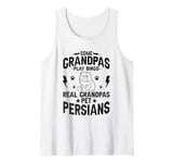 Mens Some Grandpas Play Bingo Real Grandpas Pet Persians Tank Top