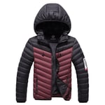 Doudoune Homme De Marque Avec Des Écouteurs À Capuche Parka Homme Vêtement Masculin Épaississant Manteau Homme Hiver Chaud -Zs306774