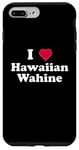 Coque pour iPhone 7 Plus/8 Plus I Love Hawaiian Wahine - Humour drôle pour adulte