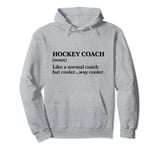 Field Hockey Coach Shirt for Women Like A Normal Coach Pullover Hoodie