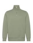 Reg Shield Half Zip Sweat Tops Sweat-shirts & Hoodies Sweat-shirts Green GANT