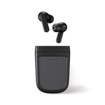 Urbanista Phoenix Solar Powered Hybrid ANC True Wireless Earbuds, Infinite Playtime Active Noise Cancelling Bluetooth Earphones, IPX4 Multipoint In Ear Headphones & Self Charging Case, Midnight Black