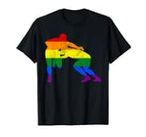 Rugby Gay Pride LGBTQ Rugby Player Supporters Fans T-Shirt