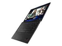 Lenovo Thinkpad X1 Carbon Gen 10 21Cc - 180 Graders Gångsjärnskonstruktion - Intel Core I7 - 1265U / Upp Till 4.8 Ghz - Win 11 Pro - Intel Iris Xe-Grafik - 16 Gb Ram - 256 Gb Ssd Tcg Opal Encryption - 14" Ips 1920 X 1200 - Wi-Fi 6E - Djupsvart Färg