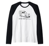 Austin Tilly British WW2 Military Utility Truck Raglan Baseball Tee