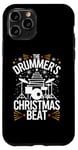 Coque pour iPhone 11 Pro Batteur de Noël Beat