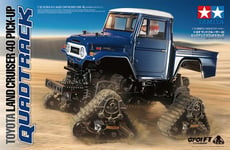 Tamiya RC 58704 1:12 Toyota Land Cruiser 40 Pick-Up Quadtrack GF-01FT RC Model