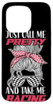 iPhone 15 Pro Racing Race Sunglasses Girl Just Call Me Pretty And Take Me Case