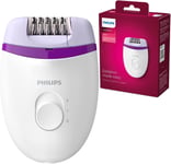 Philips - Epilateur Satinelle Essentiel Comportant 21 Embouts Et 2 Vitesse