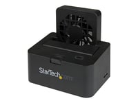 StarTech.com Station d'accueil USB 3.0 / eSATA externe pour disque dur SATA III 6 Gb/s 2,5"/3,5" - Dock HDD / SSD avec UASP et ventilateur - Contrôleur de stockage - 2.5", 3.5" - SATA 6Gb/s -...