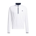 Adidas Quarter Zip Pullover 24 Genser Herre Hvit M