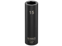 Dewalt Nasadka 15Mm 1/2C Impact Socket Deep