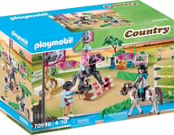 Playmobil 70996 Country Pony Farm Horse Riding Tournament, Horse Toys, Fun for