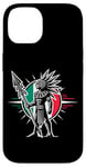 Coque pour iPhone 14 Aztec Warrior Mask Ancient Civilization Mexican Heritage