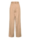 GANT D2. Hw Pleated Fluid Chinos Beige