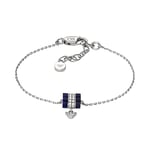 EMPORIO ARMANI - Bracelet avec éléments en lapis-lazuli, bleu, pour femme, EG3572040