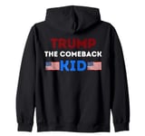 Donald Trump The Comeback Kid, Show Support For Trump Zip Hoodie