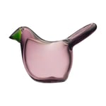 Iittala Birds by Toikka Robin Pine green-salmon pink