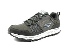 Skechers Homme Escape Plan Trekking Shoes, Grey, 42.5 EU