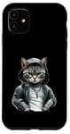 Coque pour iPhone 11 American Shorthair Cat Thug Cat Gangster Cat Gangster Life