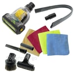 Car Valet Turbo Brush Crevice Upholstery Tool Kit for KARCHER Vacuum Hoover