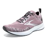 Brooks Levitate 4, Chaussure de course , Blackened Pearl/Metallic/Primrose,