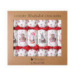 Set of 6 Wrendale Designs Luxury Christmas Crackers – Woodland Animals Xmas Gift