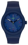 Swatch SO30N400 WAKTU51 Automatic (42mm) Blue Dial / Blue Watch