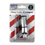 PME Closed Scallop Serrated Crimpers, Large and Small Sizes, Set of 2, Silver, 8.5 x 2 x 1.5 cm