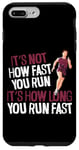 iPhone 7 Plus/8 Plus Running Runner Half Marathon Vintage It's Not How Fast You Case