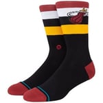 Chaussettes Stance  Chaussettes Homme HEAT ST CREW Bordeaux NBA