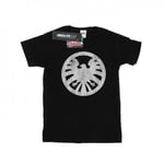 Marvel Mens Agents Of SHIELD Distressed Logo T-Shirt - XL