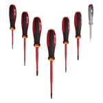 Milwaukee 4932478739 Tri-Lobe VDE Slim 7 Piece Screwdriver PH Set