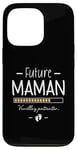 Coque pour iPhone 13 Pro Future Maman - Humour Grossesse pour Femme Enceinte