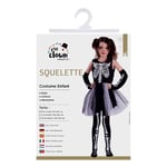 Déguisement - Costume - Squelette - Halloween - Carnaval - Enfant 7/9ans