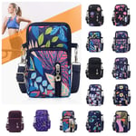 Women Shoulder Bag Fashion Leopard Buckle Crossbody Bag Students Outdoor Sports Arm Bag Phone Bag messenger (M)