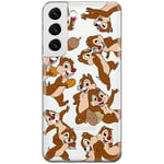 ERT GROUP Coque de téléphone Portable pour Samsung S22 Plus Original et sous Licence Officielle Disney Motif Chip & Dale 004 Parfaitement adapté à la Forme du téléphone Portable, partiel imprimé