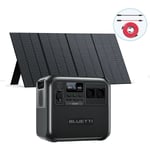 AC180 Kit générateur solaire nouveau 1800W/1152Wh avec 1pc PV350 350W panneau solaire, centrale énergie pour camping/voyage/balcon/maison - Bluetti