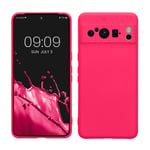 Matte TPU Case for Google Pixel 8 Pro - Neon Pink